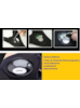 PAR DE LUVAS COM LUZ LED EXTERNA