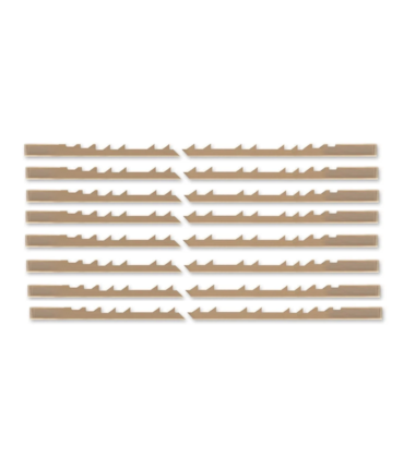 PÉGAS - SERRAS SUIÇAS PARA TICO TICO DE BANCADA - SKIP DOUBLE SEM PINO - 3 UN. PÉGAS - SERRAS SUIÇAS PARA TICO TICO DE BANCADA - SKIP DOUBLE SEM PINO - 3 UN.