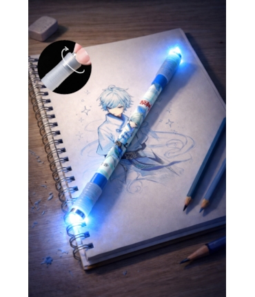 PEN - CANETA PARA GIRAR COM LED SPINNING - GENSHIN IMPACT