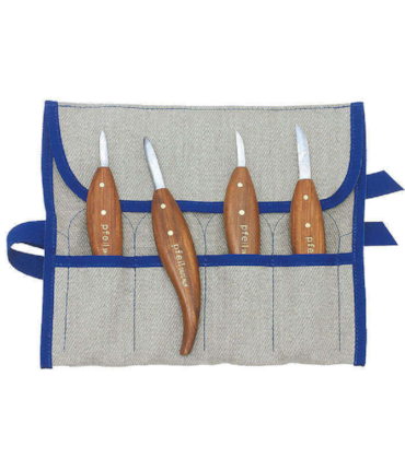 PFEIL - KIT DE FACAS PARA ENTALHE - 4 PEÇAS