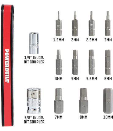 POWERBUILT - CONJUNTO DE BITS - 13