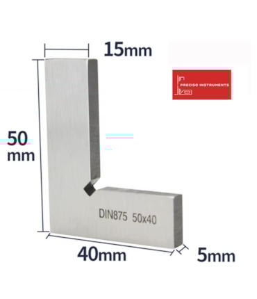 PRECISO - ESQUADRO 50 X 40 MM PRECISO - ESQUADRO 50 X 40 MM