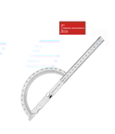 PRECISO - TRANSFERIDOR DE GRAUS COM RÉGUA - 120 X 150 MM PRECISO - TRANSFERIDOR DE GRAUS COM RÉGUA - 120 X 150 MM