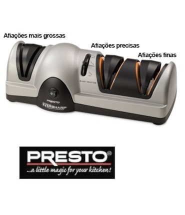 PRESTO - AFIADOR ELÉTRICO DE FACAS - PROFISSIONAL
