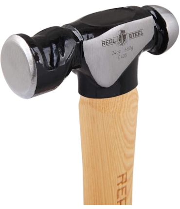 REAL STEEL -  MARTELO BALL PEIN - 24 OZ REAL STEEL -  MARTELO BALL PEIN - 24 OZ