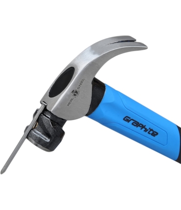 REAL STEEL - MARTELO JACKETED GRAPHITE CURVED CLAW - 16 OZ REAL STEEL - MARTELO JACKETED GRAPHITE CURVED CLAW - 16 OZ