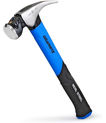 REAL STEEL - MARTELO JACKETED GRAPHITE RIP CLAW - 20 OZ REAL STEEL - MARTELO JACKETED GRAPHITE RIP CLAW - 20 OZ