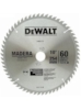 SERRA DE VÍDEA DEWALT PARA MADEIRA 10 COM 60 DENTES - DW03120