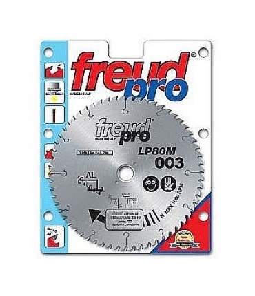 Serra de Vídea Freud LP80M-003 - 300 mm e 96 dentes - ALUMÍNIO E NÃO-FERROSOS Serra de Vídea Freud LP80M-003 - 300 mm e 96 dentes - ALUMÍNIO E NÃO-FERROSOS