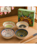 SINGULARE - CONJUNTO DE 4 TIGELAS ESTILO ORIENTAL BOÊMIO - TABLE WARE V2