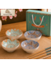 SINGULARE - CONJUNTO DE TIGELAS ESTILO ORIENTAL BOÊMIO - TABLE WARE V3