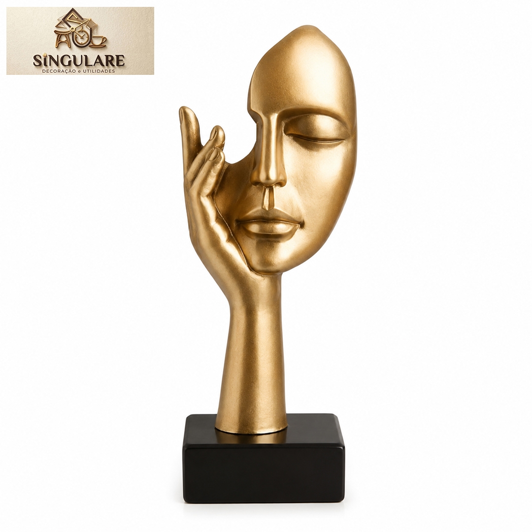 SINGULARE - ESCULTURA DECORATIVA - REFLEXÃO