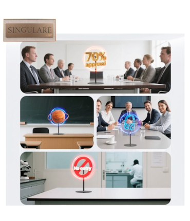 SINGULARE - PROJETOR HOLOGRÁFICO 3D HOLODESK