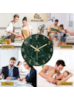 SINGULARE - RELÓGIO MODERNO DE PAREDE - FLORESTA GOLD - BL184
