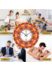 SINGULARE - RELÓGIO MODERNO DE PAREDE - MANDALA SOLAR - BL230