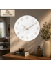 SINGULARE - RELÓGIO MODERNO DE PAREDE - MARBLE GOLD - BL085