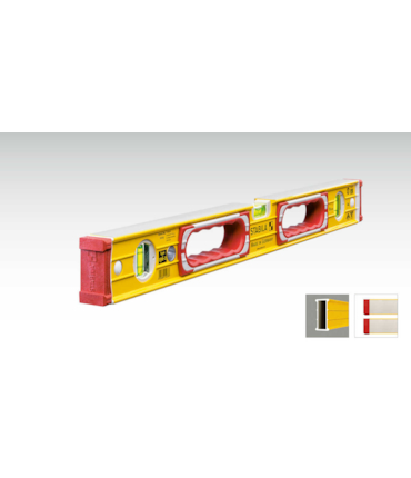 STABILA - NÍVEL 196-2 SERIES SPIRIT LEVEL 100 CM - 15235 STABILA - NÍVEL 196-2 SERIES SPIRIT LEVEL 100 CM - 15235