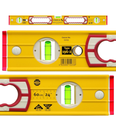 STABILA - NÍVEL 196-2 SERIES SPIRIT LEVEL 61 CM - 15233