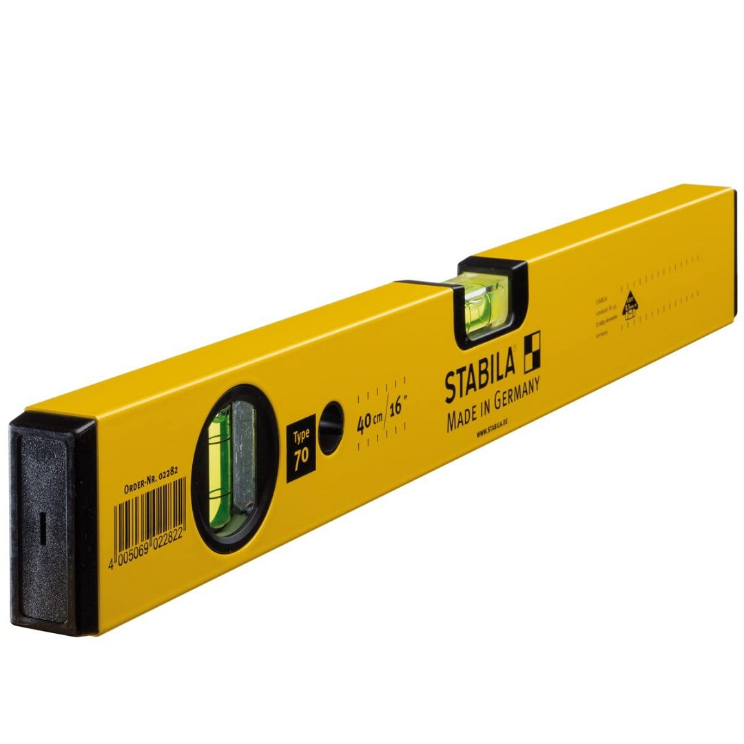 STABILA - NÍVEL 70 SERIES SPIRIT LEVEL 40 CM - 02282