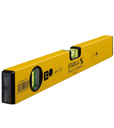 STABILA - NÍVEL 70 SERIES SPIRIT LEVEL 40 CM - 02282