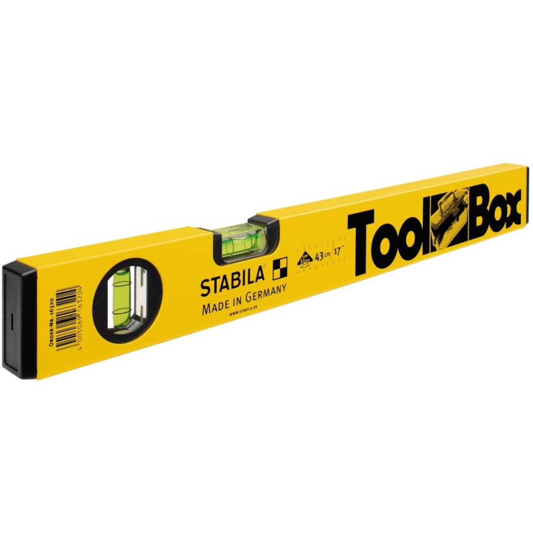 STABILA - NÍVEL 70 TOOLBOX SERIES SPIRIT LEVEL 43 CM - 16320