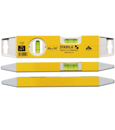 STABILA - NÍVEL 70T SERIES SPIRIT LEVEL 25 CM - 02199