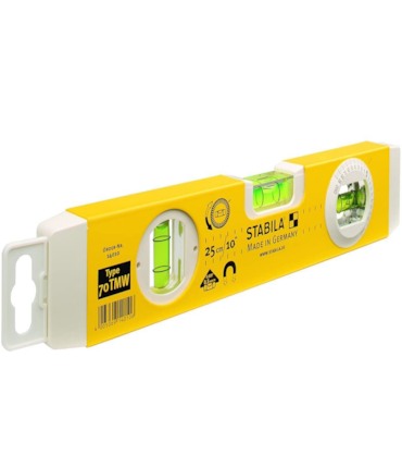 STABILA - NÍVEL 70TMW SERIES SPIRIT LEVEL 25 CM - 14010