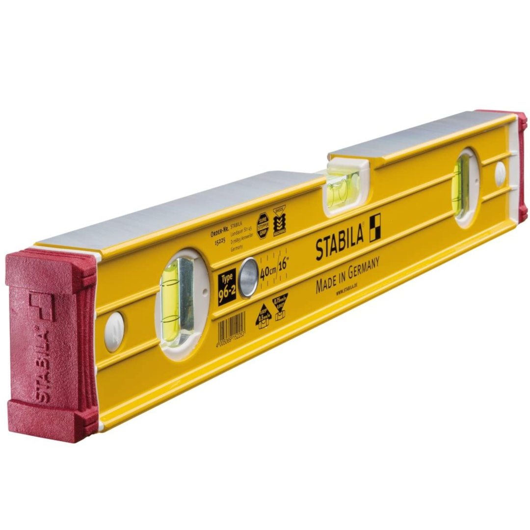 STABILA - NÍVEL 96-2 SERIES SPIRIT LEVEL 40 CM - 15225