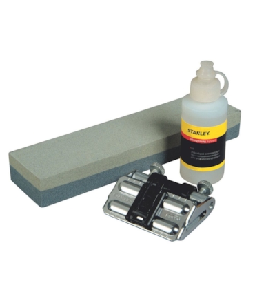 STANLEY - KIT PARA AFIAÇÃO: JIG E PEDRA DE AFIAÇÃO COM ÓLEO STANLEY - KIT PARA AFIAÇÃO: JIG E PEDRA DE AFIAÇÃO COM ÓLEO