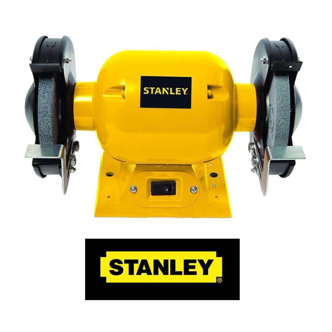 STANLEY - MOTO ESMERIL DE BANCADA 1/2 HP PARA REBOLO DE 6" x 5/8" - STGB3715