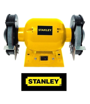 STANLEY - MOTO ESMERIL DE BANCADA 1/2 HP PARA REBOLO DE 6" x 5/8" - STGB3715 STANLEY - MOTO ESMERIL DE BANCADA 1/2 HP PARA REBOLO DE 6" x 5/8" - STGB3715