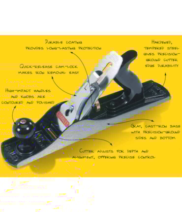 STANLEY - PLAINA BAILEY Nº5 - CONTRACTOR BENCH PLANE