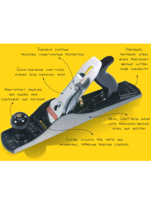 STANLEY - PLAINA BAILEY Nº5 - CONTRACTOR BENCH PLANE