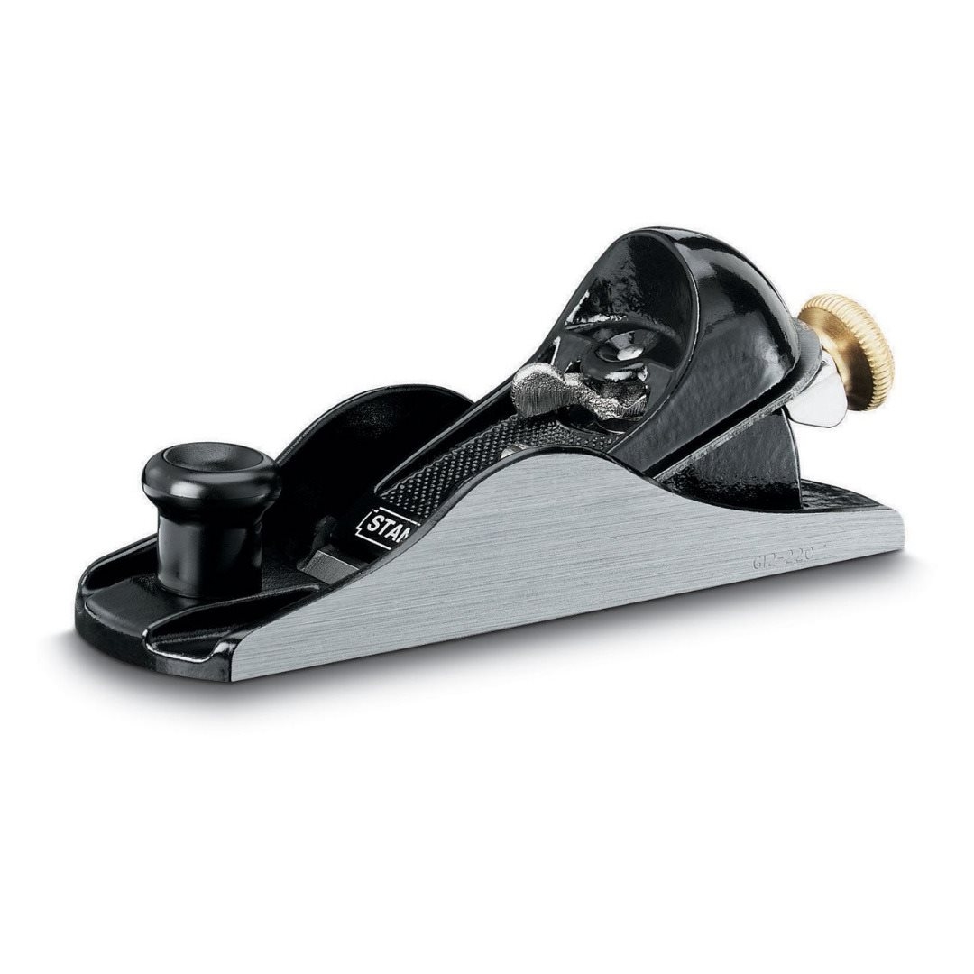 STANLEY - PLAINA BLOCK - ÂNGULO BAIXO - MODELO 12.220 - IMPORTADA