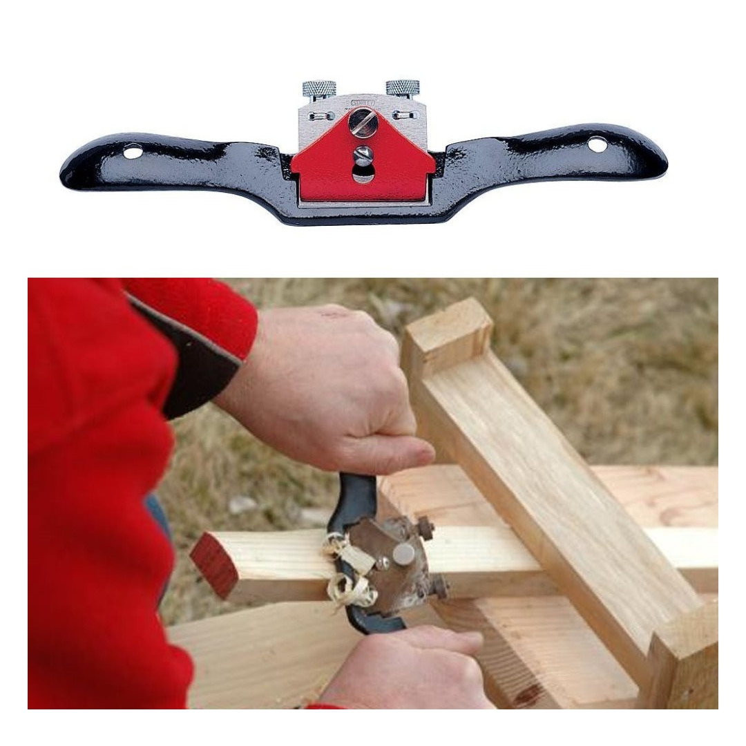 STANLEY - SPOKESHAVE - PLAINA DE CONTORNO COM BASE PLANA
