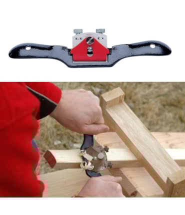 STANLEY - SPOKESHAVE - PLAINA DE CONTORNO COM BASE PLANA