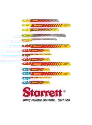 STARRETT - JOGO COM 14 LAMINAS DE SERRA TICO-TICO - BU6 STARRETT - JOGO COM 14 LAMINAS DE SERRA TICO-TICO - BU6