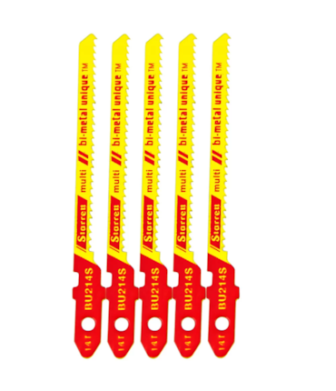 STARRETT - JOGO COM 5 LAMINAS BIMETAL PARA SERRA TICO-TICO - BU214S STARRETT - JOGO COM 5 LAMINAS BIMETAL PARA SERRA TICO-TICO - BU214S