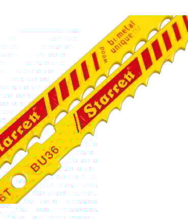 STARRETT - JOGO COM 5 LÂMINAS BIMETAL PARA SERRA TICO-TICO - BU36