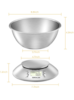 STEEL - BALANÇA DIGITAL PARA COZINHA