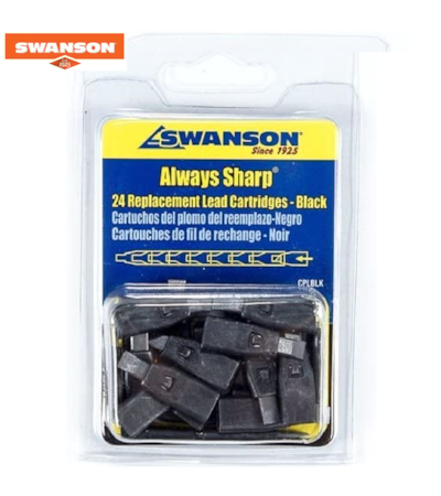 SWANSON - 24 CARTUCHOS PARA LAPISEIRA CP216