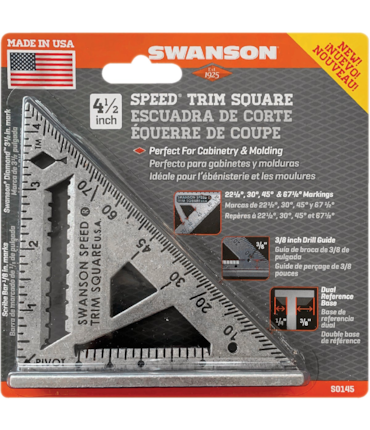 SWANSON - ESQUADRO 4.5 POLEGADAS