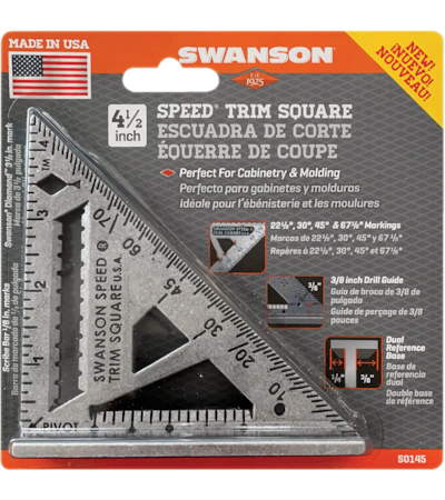 SWANSON - ESQUADRO 4.5 POLEGADAS