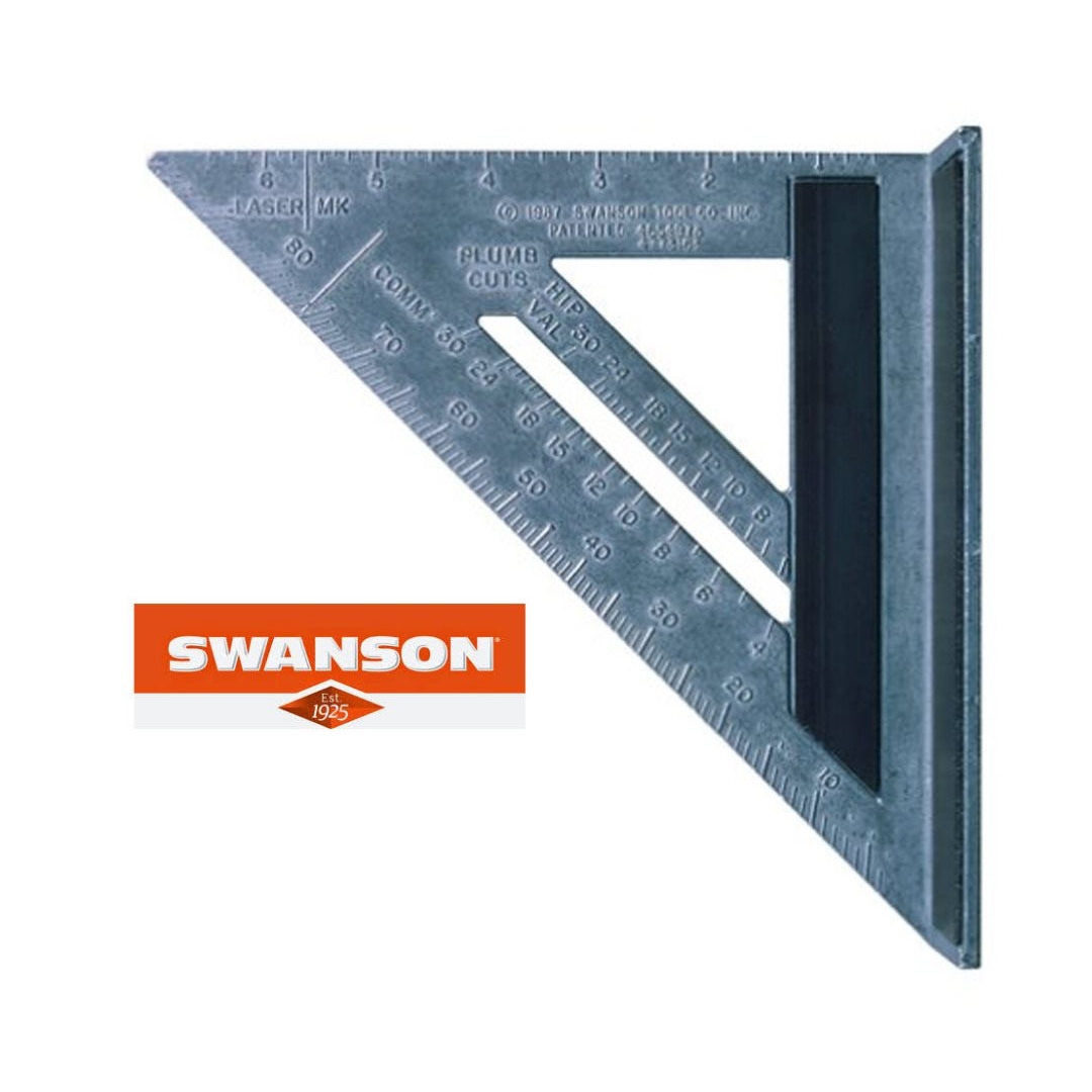 SWANSON - ESQUADRO MAGNÉTICO - 7 POLEG. - COM 5 FUNÇÕES