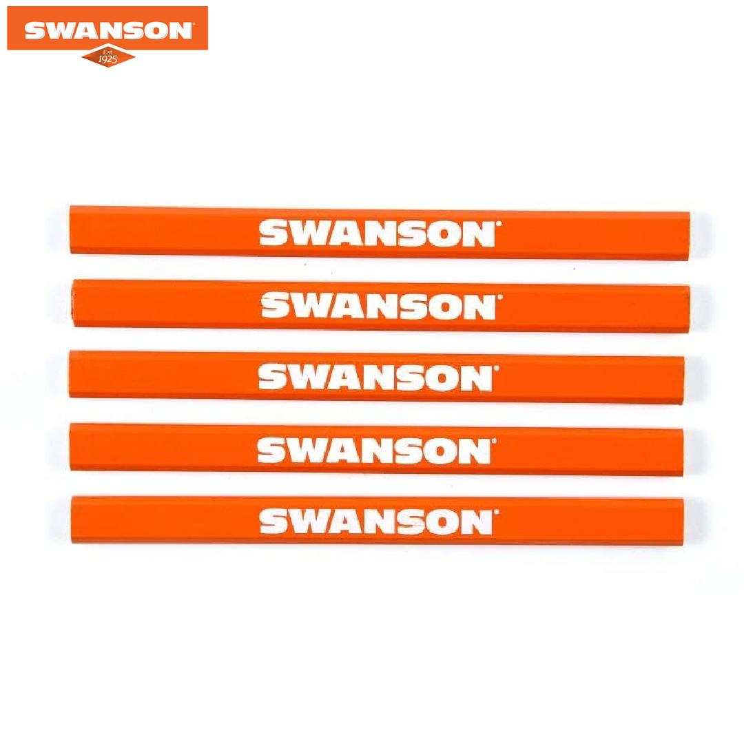 SWANSON - LÁPIS PARA MARCENEIRO - 5 PCS