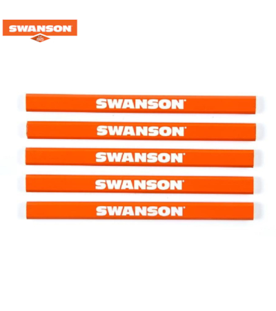 SWANSON - LÁPIS PARA MARCENEIRO - 5 PCS