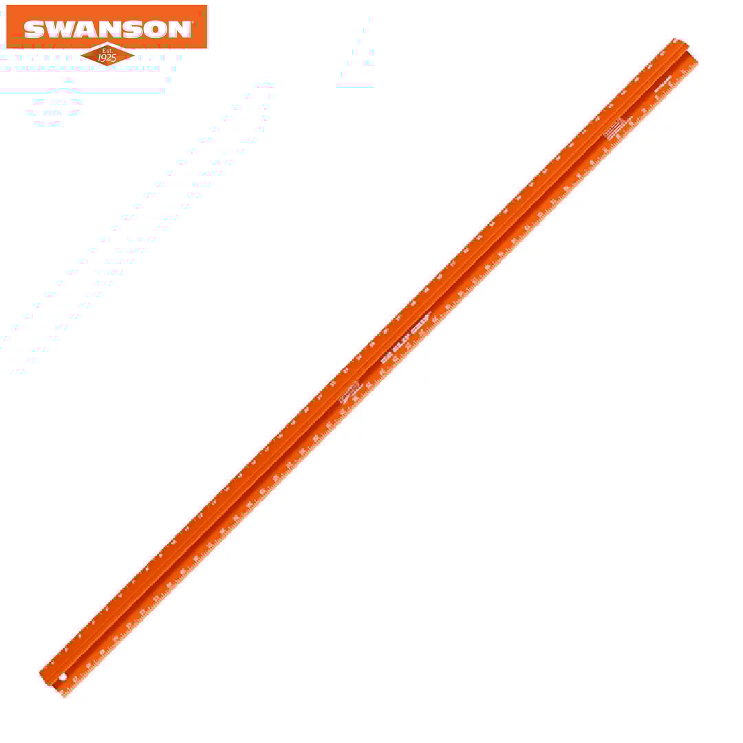 SWANSON - SVE183 - RÉGUA MÉTRICA EM ALUMÍNIO ANODIZADO - 183 CM
