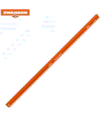 SWANSON - SVE183 - RÉGUA MÉTRICA EM ALUMÍNIO ANODIZADO - 183 CM
