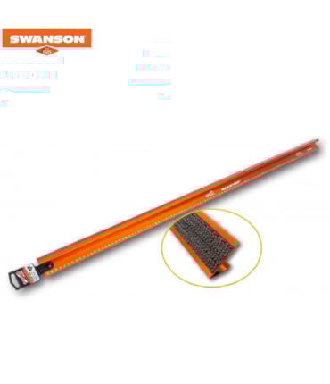 SWANSON - SVE183 - RÉGUA MÉTRICA EM ALUMÍNIO ANODIZADO - 183 CM