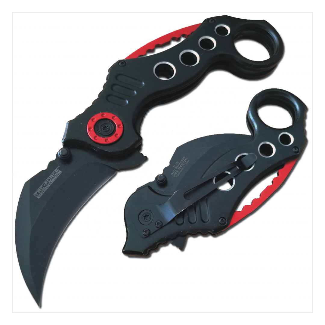 TAC-FORCE - CANIVETE BLACK KARAMBIT - TF578